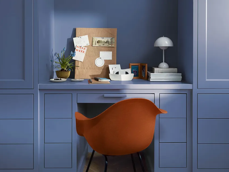 Benjamin Moore color of the year 2024: Blue Nova is available at Preston Thompson's Flooring and Paint