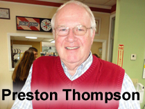Preston Thompson’s Carpet Shoppe founder in Dickson
